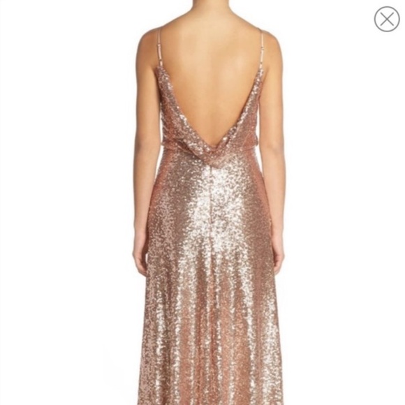 Jenny Yoo Jules Sequin Maxi Dress - Picture 3 of 3